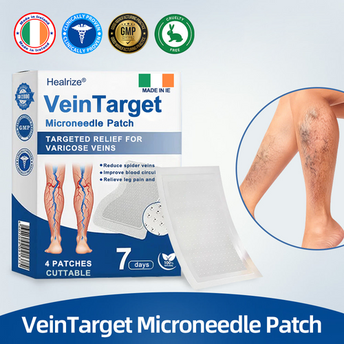 𝗛𝗲𝗮𝗹𝗿𝗶𝘇𝗲® 𝗩𝗲𝗶𝗻𝗧𝗮𝗿𝗴𝗲𝘁 𝗠𝗶𝗰𝗿𝗼𝗻𝗲𝗲𝗱𝗹𝗲 𝗣𝗮𝘁𝗰𝗵🌾🥬𝗜𝗻𝘀𝘁𝗮𝗻𝘁 𝗥𝗲𝗹𝗶𝗲𝗳, 𝗟𝗼𝗻𝗴-𝗧𝗲𝗿𝗺 𝗥𝗲𝘀𝘂𝗹𝘁𝘀✅🇮🇪