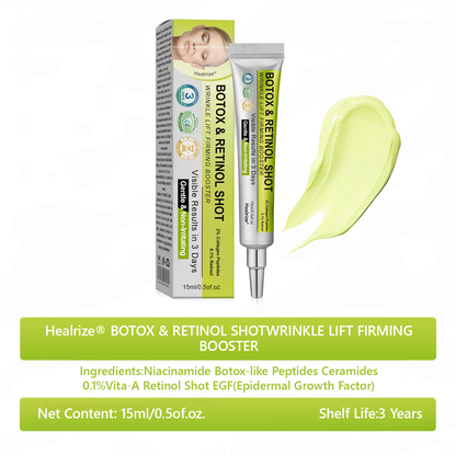 👩‍⚕️Made and shipped from IE ✅Healrize® Botox & Vita-A Retinol Shot Wrinkle-Lift Tightening cream - Last Day Promotion 70% OFF 🏆