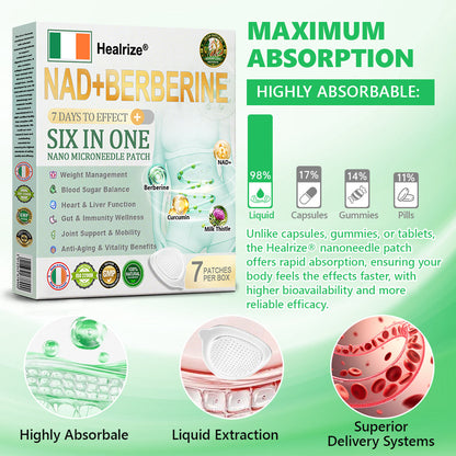 𝐎𝐟𝐟𝐢𝐜𝐢𝐚𝐥 𝐒𝐭𝐨𝐫𝐞|🪐Healrize®𝟔-𝐢𝐧-𝟏𝐍𝐀𝐃+𝐁𝐞𝐫𝐛𝐞𝐫𝐢𝐧𝐞𝐀𝐥𝐥-𝐢𝐧-𝐎𝐧𝐞 𝐁𝐨𝐝𝐲-𝐒𝐡𝐚𝐩𝐢𝐧𝐠 𝐍𝐚𝐧𝐨 𝐌𝐢𝐜𝐫𝐨𝐧𝐞𝐞𝐝𝐥𝐞 𝐏𝐚𝐭𝐜𝐡(𝐔𝐬𝐞 𝐨𝐧𝐜𝐞 𝐞𝐯𝐞𝐫𝐲 𝐭𝐰𝐨 𝐝𝐚𝐲𝐬, 𝐯𝐢𝐬𝐢𝐛𝐥𝐞 𝐜𝐡𝐚𝐧𝐠𝐞𝐬 𝐢𝐧 𝟕 𝐝𝐚𝐲𝐬)𝐒𝐮𝐢𝐭𝐚𝐛𝐥𝐞 𝐟𝐨𝐫:𝐎𝐛𝐞𝐬𝐢𝐭𝐲/𝐂𝐚𝐫𝐝𝐢𝐨𝐯𝐚𝐬𝐜𝐮𝐥𝐚𝐫 𝐡𝐞𝐚𝐥𝐭𝐡/𝐃𝐢𝐚𝐛𝐞𝐭𝐞𝐬/𝐒𝐥𝐞𝐞𝐩 𝐚𝐩𝐧𝐞𝐚/𝐆𝐮𝐭 𝐡𝐞𝐚𝐥𝐭𝐡/𝐉𝐨𝐢𝐧𝐭 𝐢𝐬𝐬𝐮𝐞𝐬/𝐀𝐧𝐝 𝐦𝐨𝐫𝐞 𝐡𝐞𝐚𝐥𝐭𝐡 𝐧𝐞𝐞𝐝𝐬🌕