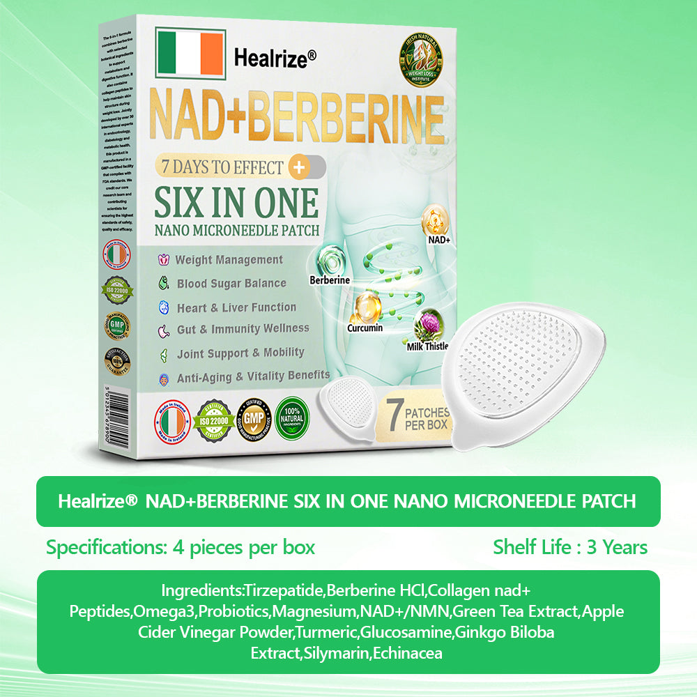 𝐎𝐟𝐟𝐢𝐜𝐢𝐚𝐥 𝐒𝐭𝐨𝐫𝐞|🪐Healrize®𝟔-𝐢𝐧-𝟏𝐍𝐀𝐃+𝐁𝐞𝐫𝐛𝐞𝐫𝐢𝐧𝐞𝐀𝐥𝐥-𝐢𝐧-𝐎𝐧𝐞 𝐁𝐨𝐝𝐲-𝐒𝐡𝐚𝐩𝐢𝐧𝐠 𝐍𝐚𝐧𝐨 𝐌𝐢𝐜𝐫𝐨𝐧𝐞𝐞𝐝𝐥𝐞 𝐏𝐚𝐭𝐜𝐡(𝐔𝐬𝐞 𝐨𝐧𝐜𝐞 𝐞𝐯𝐞𝐫𝐲 𝐭𝐰𝐨 𝐝𝐚𝐲𝐬, 𝐯𝐢𝐬𝐢𝐛𝐥𝐞 𝐜𝐡𝐚𝐧𝐠𝐞𝐬 𝐢𝐧 𝟕 𝐝𝐚𝐲𝐬)𝐒𝐮𝐢𝐭𝐚𝐛𝐥𝐞 𝐟𝐨𝐫:𝐎𝐛𝐞𝐬𝐢𝐭𝐲/𝐂𝐚𝐫𝐝𝐢𝐨𝐯𝐚𝐬𝐜𝐮𝐥𝐚𝐫 𝐡𝐞𝐚𝐥𝐭𝐡/𝐃𝐢𝐚𝐛𝐞𝐭𝐞𝐬/𝐒𝐥𝐞𝐞𝐩 𝐚𝐩𝐧𝐞𝐚/𝐆𝐮𝐭 𝐡𝐞𝐚𝐥𝐭𝐡/𝐉𝐨𝐢𝐧𝐭 𝐢𝐬𝐬𝐮𝐞𝐬/𝐀𝐧𝐝 𝐦𝐨𝐫𝐞 𝐡𝐞𝐚𝐥𝐭𝐡 𝐧𝐞𝐞𝐝𝐬☄️